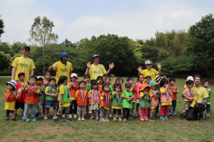 プリスクール　運動会　梶が谷　集合写真