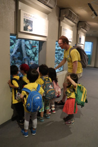 英語保育園幼稚園　遠足　しながわ水族館 ピラニア