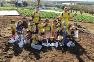 保育園,幼稚園,遠足,芋掘り,横浜,international school